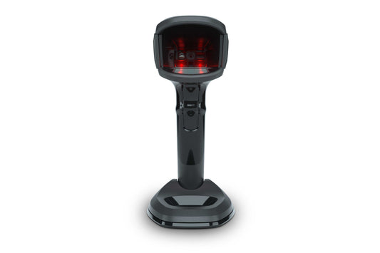 Zebra DS9908 hybrid presentation scanner, USB kit (DS9908-SR4U2100AZW) – front view