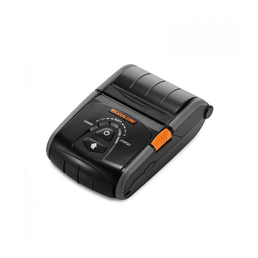 Bixolon SPP-R200III PLUS 2-inch mobile receipt and label printer, Bluetooth (iOS), black (SPP-R200IIIiaK/BEGe) – 3/4 view