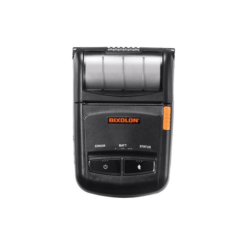 Bixolon SPP-R210 2-inch mobile receipt and ticket printer, Bluetooth (iOS), black (SPP-R210iaK/BEGE) – top view