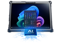 Getac F120 rugged 12-inch AI tablet, Wi-Fi (FW1764WI1DXX) – front view