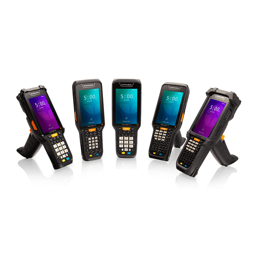 Datalogic Skorpio X5 rugged Android mobile computer, handheld, 28-key numeric keypad, 2D imager (medium range) (943500041) – Skorpio X5 family lineup