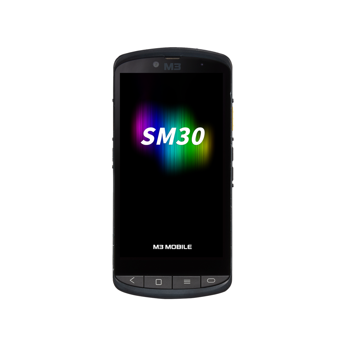 M3 Mobile SM30 rugged Android full-touch mobile computer, 5.5" display, SE5500 Smart Focus imager, 5G (SM305E-UFCFSS-HF) – front view