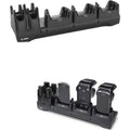 Zebra charging/communication station, 3 paikkaa, ethernet (CRD3S4T-RFD40-EC5X-COM-1R)