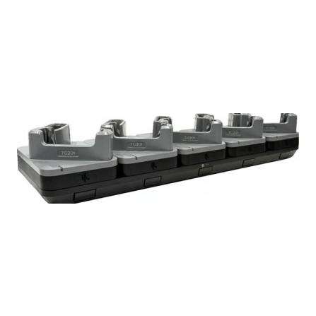 Zebra CRD-TCVTB-5D5B-1 5-Slot Device + 5 Battery ShareCradle kit for Zebra TC201 with rugged boot